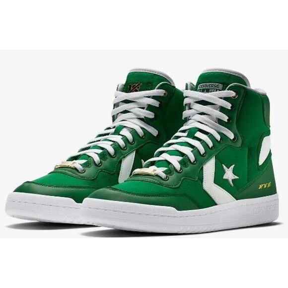 Converse Fastbreak Hi No Easy Bucket Green White Men's Sneakers Shoes Size 13 - Picture 1 of 6